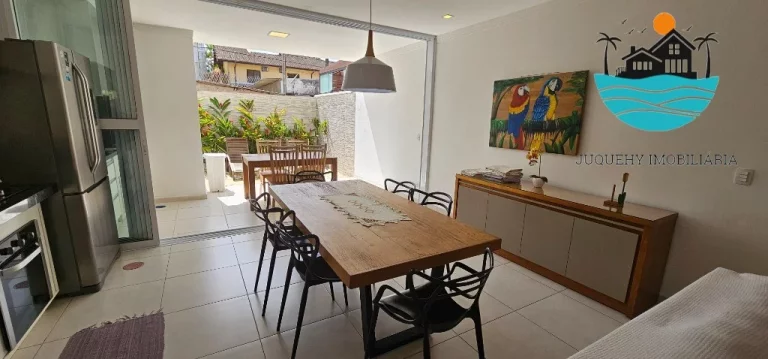 Imagem Casa a venda em Juquehy condomínio, 3 suítes, 700metros da praia, 1 vagas, piscina coletiva 140m² de área construída| Juquehy Imobiliária