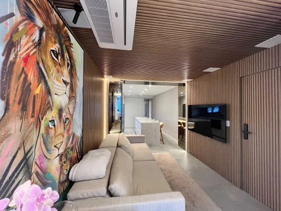 Imagem Apartamento com 2 suítes e 2 vagas de garagem na Praia Brava - Itajaí