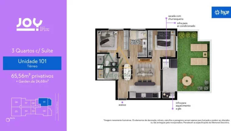 Imagem RESIDENCIAL JOY CITY HABITAT
