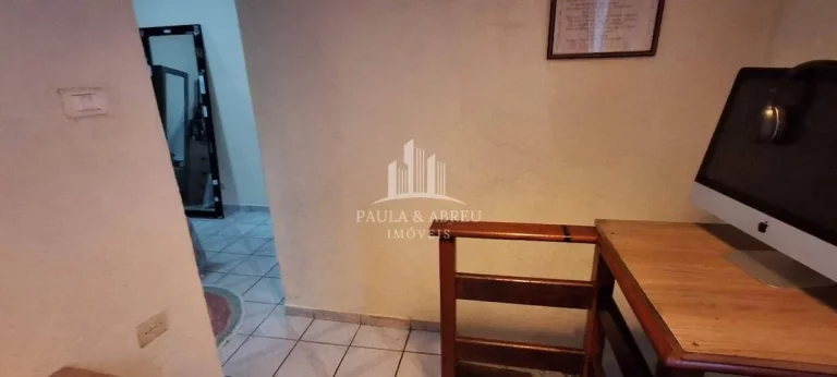 Imagem Sobrado 125m² ao Lado Colégio Barão de Mauá, 2 Dormitórios, 2 Banheiros, 4 Vagas, Churrasqueira no Vila Vitória, Mauá-SP