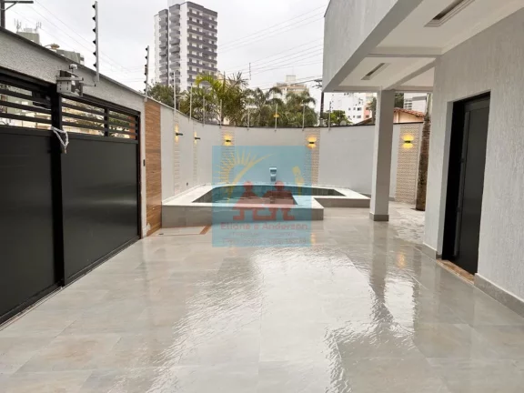 Imagem Sobrado com 3 dorms, Caiçara, Praia Grande - R$ 990 mil, Cod: 2174