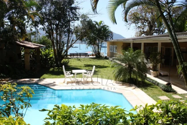 Imagem Casa pé na areia na Praia Saco da Ribeira em Ubatuba!