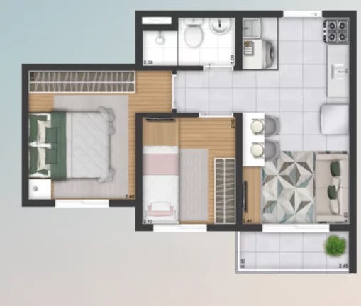 Imagem APARTAMENTO RESIDENCIAL em São Paulo - SP, Vila Andrade