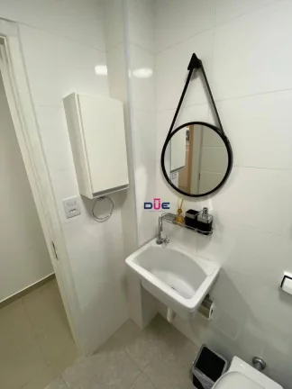 Imagem Apartamento Sala living 1 Quarto, 1 Vaga - José Menino - Santos/SP