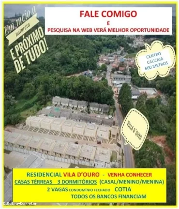Imagem Casa em Condomínio para Venda em Cotia / SP no bairro Chácara Tropical (Caucaia do Alto)
