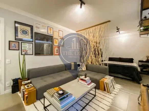 Imagem Loft de luxo na Vila Olímpia: 1 quarto, 1 suíte, 2 salas, 2 banheiros, 1 vaga, 40m² - São Paulo-SP. Aproveite!