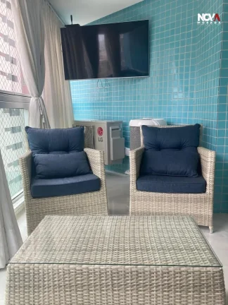 Imagem Se você sonha com um apartamento amplo, elegante e com aquela brisa do mar entrando pela janela log...