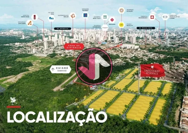 Imagem Condomínio Grand Villard Residence - Apenas 900m do Shopping Estação, no bairro Santa Rosa, Cuiab...
