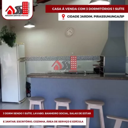 Imagem Casa com 3 dorms, Cidade Jardim, Pirassununga - R$ 700 mil, Cod: 14