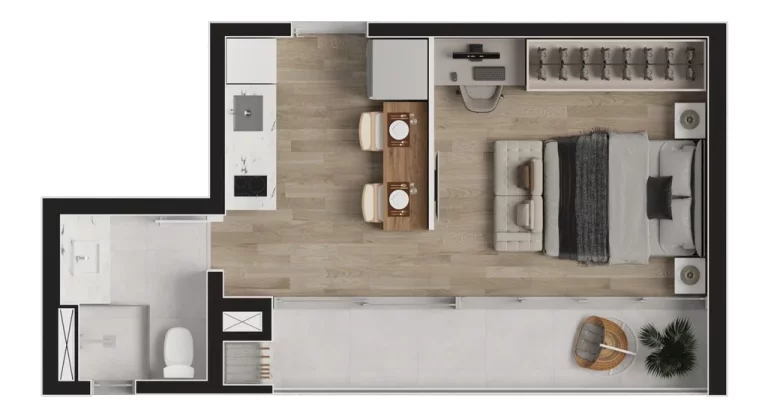 Imagem Oxygen - Apartamento à venda no bairro Batel - Curitiba/PR