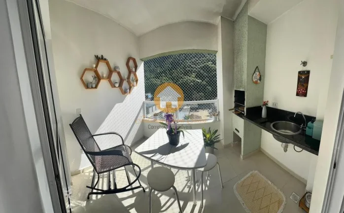 Imagem Apartamento com 73 m² Martim de Sá Litoral Norte Sp