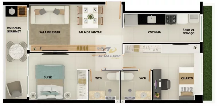 Imagem Vendo aptos em Manaíra, com excelente localização: 1 quarto, 2 quartos ou 3 quartos s/ 2 suítes, 1 ou 2 vagas