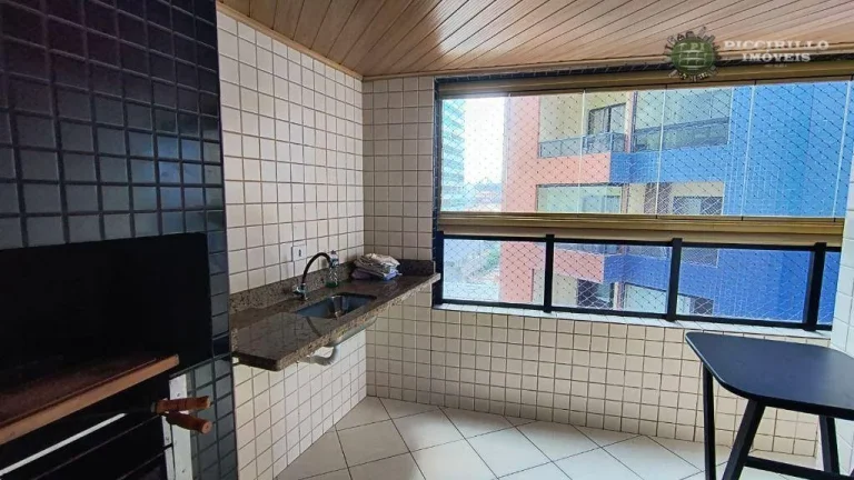 Imagem Apartamento com 2 dormitórios à venda, 75 m² por R$ 430.000,00 - Aviação - Praia Grande/SP