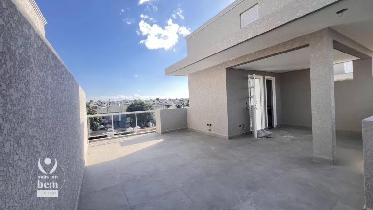 Imagem Sobrado em condomínio fechado, 3 Quartos, suíte, terraço com churrasqueira e 1 vaga a venda no Boqueirão (Estuda Permuta)