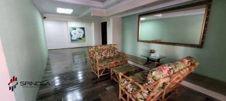 Imagem Apartamento com 1 dormitório à venda, 54 m² por R$ 298.000,00 - Tupi - Praia Grande/SP
