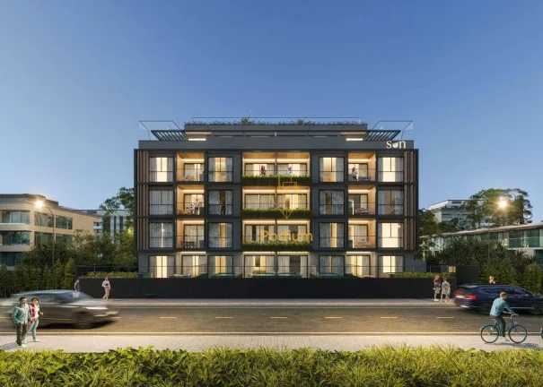 Imagem Apartamentos com varanda / sacada gourmet a beira mar da praia de Intermares - AP1197