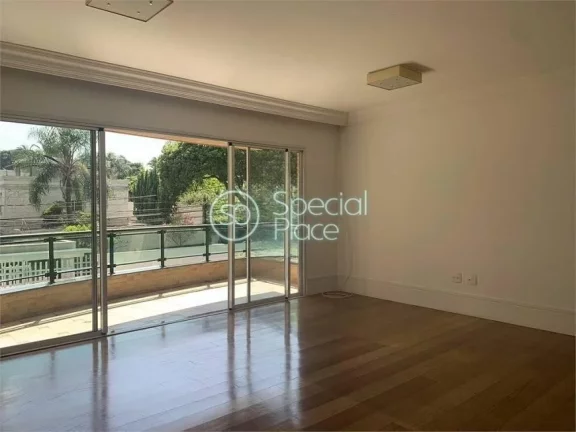 Imagem Ótimo apartamento à venda no Brooklin - Área: 167,00m² - Living amplo com terraço - Sala de Jan...