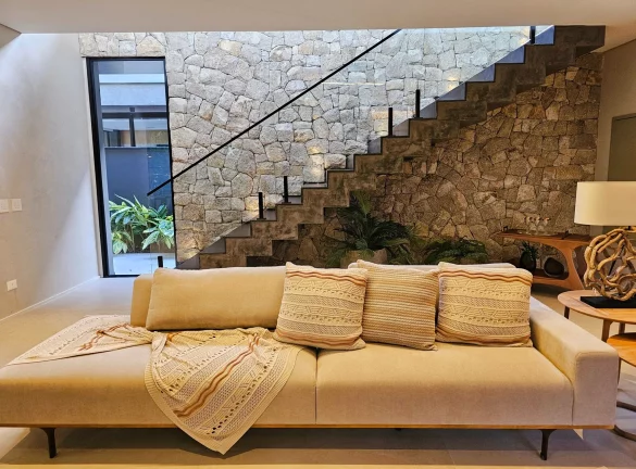 Imagem Luxuosa mansão de 6 quartos e 6 suítes à venda no Riviera de São Lourenço Módulo 15 em Bertioga-SP - 645,07m² de puro requinte!