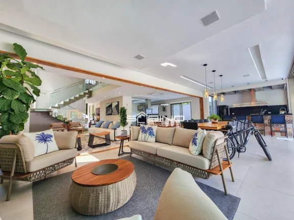 Imagem Belíssima casa no Golf 17 à venda com 5 Dormitórios 5 Suítes 511 m² - Riviera de São Lourenço - Bertioga SP