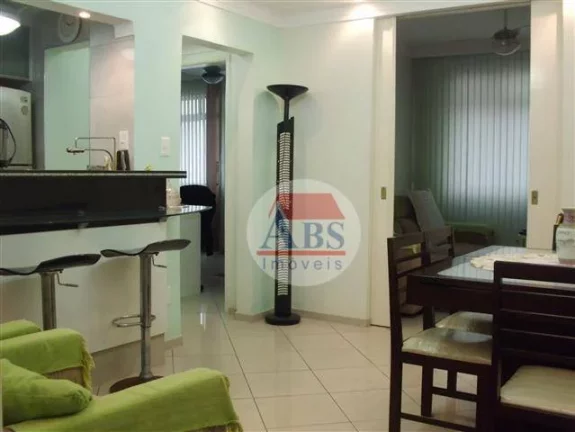 Imagem Apartamento com 2 dormitórios à venda, 54 m² por R$ 430.000,00 - Gonzaga - Santos/SP