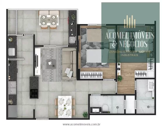 Imagem Apartamentos no Litoral para venda em Praia Grande no bairro Vila Guilhermina