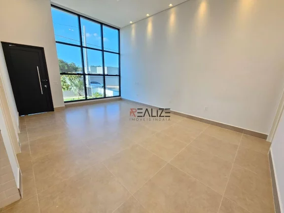 Imagem Casa moderna com 3 suítes à venda, 191 m² por R$ 1.590.000 - Condomínio Fechado - Indaiatuba/SP