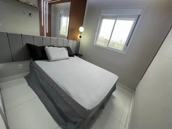 Imagem Apartamento todo mobiliado com 42 m², oferece conforto com seus 2 dormitórios, sala, cozinha e ban...