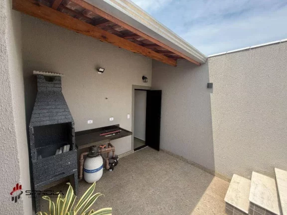 Imagem Sobrado com 3 dormitórios à venda, 108 m² por R$ 550.000,00 - Vila Caiçara - Praia Grande/SP