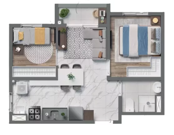 Imagem APARTAMENTO RESIDENCIAL em São Paulo - SP, Vila Palmeiras