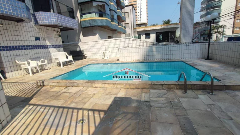 Imagem Apartamento à venda, 47 m² por R$ 310.000,00 - Vila Guilhermina - Praia Grande/SP