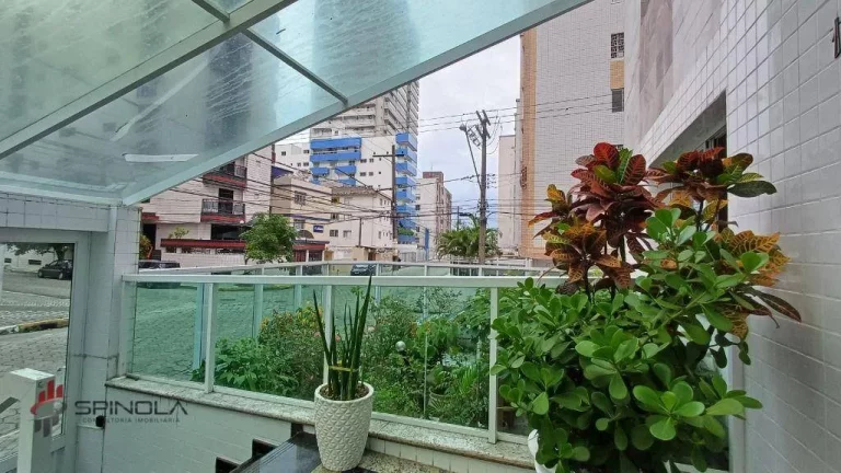 Imagem Apartamento com 2 dormitórios à venda, 78 m² por R$ 355.000,00 - Aviação - Praia Grande/SP