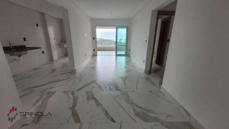 Imagem Apartamento com 2 dormitórios à venda, 85 m² por R$ 607.000,00 - Aviação - Praia Grande/SP