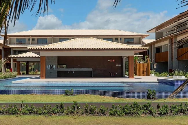 Imagem Apartamento duplex com acesso ao mar, na praia de ITACIMIRIM em Camaçari-BA
