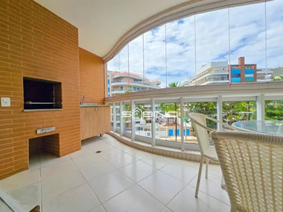 Imagem Apartamento Pé na areia à Venda no Edifício Blue Waves, com 3 dormitórios 1 suíte 87m² - Riviera de São Lourenço - Bertioga SP