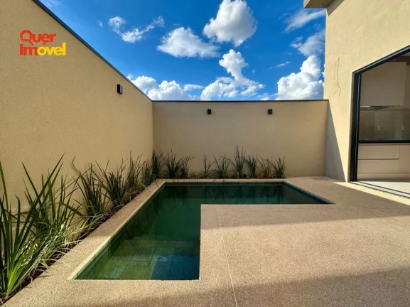 Imagem Casa em Condomínio à Venda em Ribeirão Preto-SP, Quinta da Mata: 3 quartos, 3 suítes, 2 salas, 4 banheiros, 4 vagas, 165,50 m².