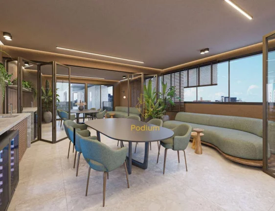 Imagem Apartamentos com varanda/ sacada a 115m da praia de Areia Dourada / Cabedelo - AP1162