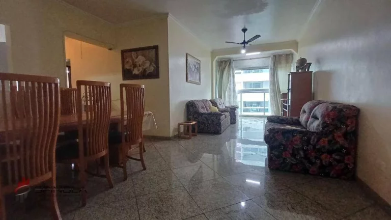 Imagem Apartamento com 2 dormitórios à venda, 92 m² por R$ 400.000,00 - Aviação - Praia Grande/SP