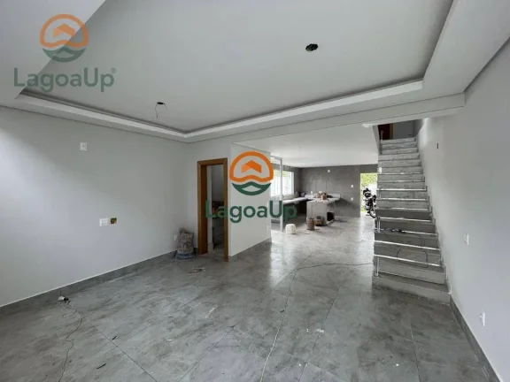 Imagem Casa com 3 dormitórios à venda, 142 m² por R$ 890.000,00 - Lagoa Mansões - Lagoa Santa/MG