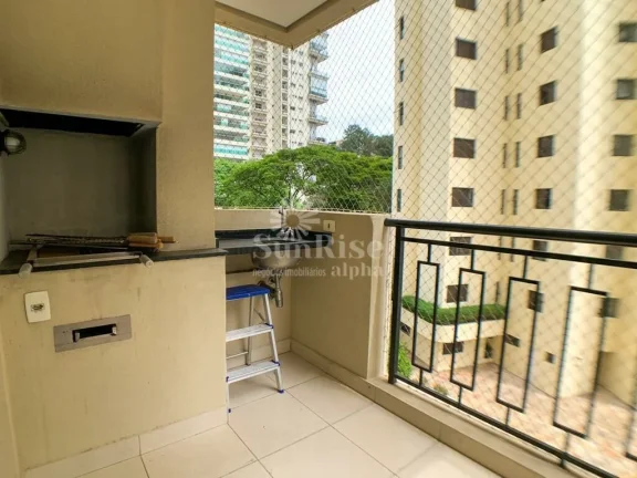 Imagem Apartamento Locação Alphaville Centro com 3 dormitórios 82 m² por R$ 6.700,00 pacote - Barueri/SP