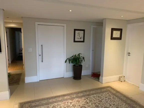 Imagem Apartamento de alto padrão no Jardim Europa, totalmente mobiliado, com 4 dormitórios sendo 4 suítes, sala de 75m² com 3 ambientes, 3 vagas.