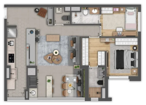 Imagem Empreendimento pensado para você estar onde gosta e sentir-se em casa. Aqui você mora num apartame...