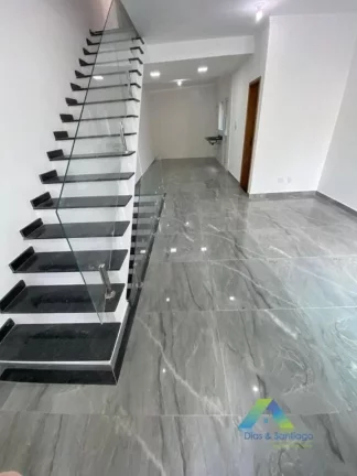 Imagem SANTO ANDRÉ Sobrado 144M² novo, 3 dormitórios, 3 vagas com ótima localização e valor !!!