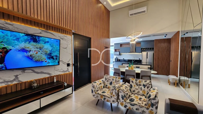 Imagem Ibiti Reserva - Casa Térrea AC 164m² | AT 250 m² | 3 Dorm | 3 Ban | 4 Vagas | Piscina | Fotovoltaica