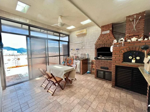 Imagem Cobertura com 4 dormitórios à venda, 444 m² por R$ 2.800.000,00 - Gonzaga - Santos/SP