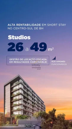Imagem WALK LOUIRDES - Apartamento à venda no bairro Lourdes - Belo Horizonte/MG