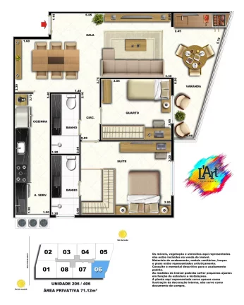 Imagem L'Art Residences - Apartamento à venda no bairro Andaraí - Rio de Janeiro/RJ