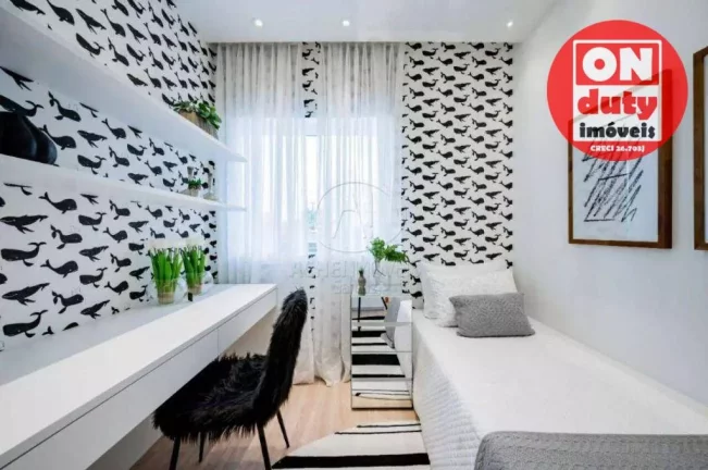 Imagem Apartamento com 3 quartos à venda, 89 m² por R$ 760.400 - Encruzilhada - Santos/SP