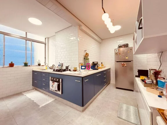 Imagem Apartamento com 3 dormitórios à venda, 113 m² por R$ 1.100.000,00 - Gonzaga - Santos/SP