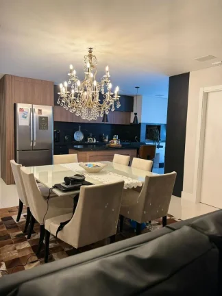 Imagem Apartamento com 3 suítes, mobiliado, no condomínio frente mar mais completo no bairro Gravatá em Navegantes a venda com a Imobiliária Adriano Carpes.