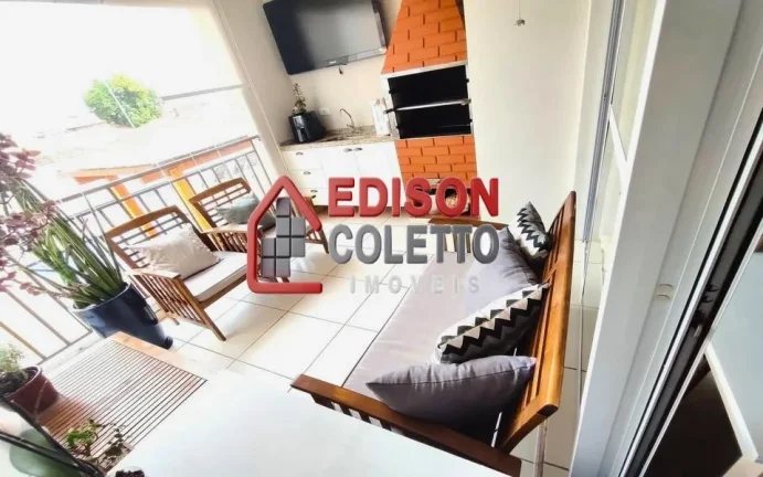 Imagem Apartamento a venda no Edifício Estação Paulista, Varanda gourmet com armários planejados, churrasqueira!!